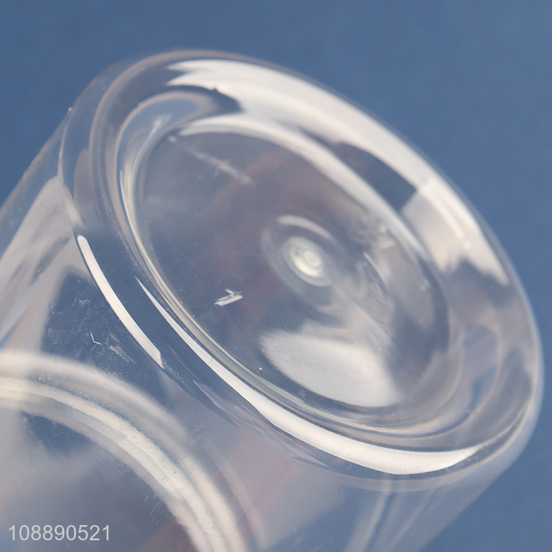 Hot selling 430ml  airtight food storage jars plastic tea canisters