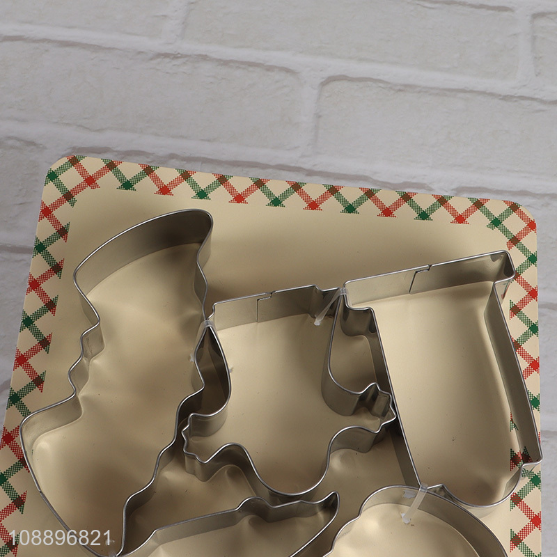 China wholesale stainless steel halloween series cookies cutter cookies mold