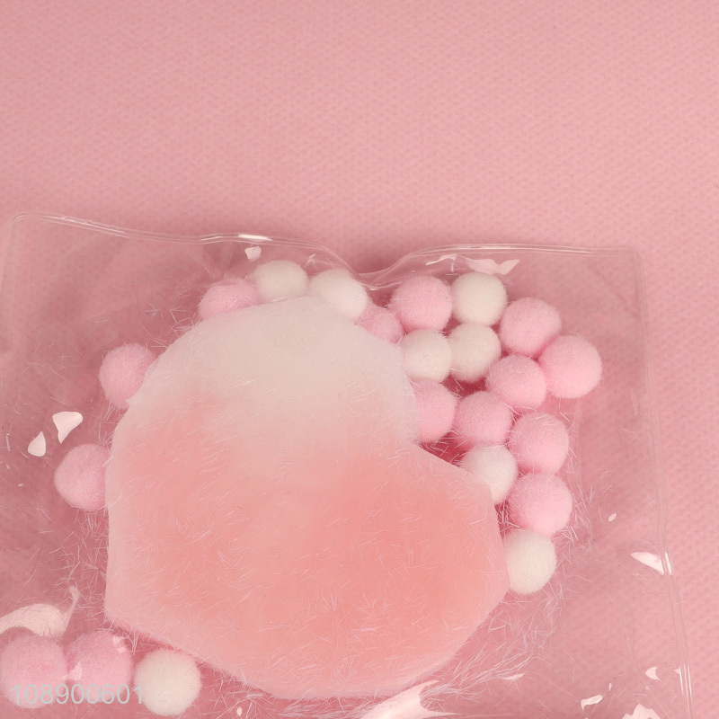 Factory price heart shape tpr squeeze toys for stress relief