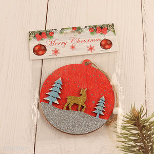 Wholesale Wooden Christmas Tree <em>Pendants</em> for Holiday Home Decoration