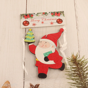 New Product Cute Christmas Wooden <em>Pendants</em> Christmas Tree Ornaments