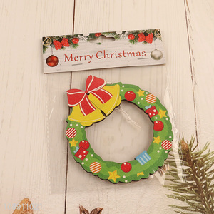 High Quality Christmas Wooden Wreath <em>Pendants</em> for Xmas Tree Decoration