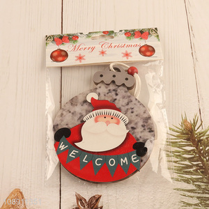 Good Quality Christmas Wooden <em>Pendants</em> Painted Christmas Tree Ornaments