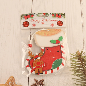 High Quality Christmas Painted Wooden <em>Pendants</em> Holiday Home Ornaments