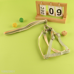 Hot items outdoor green adjustable dog harness and <em>leash</em> set