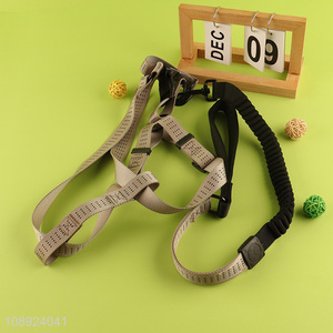 Hot products outdoor adjustable dog harness and <em>leash</em> set for sale