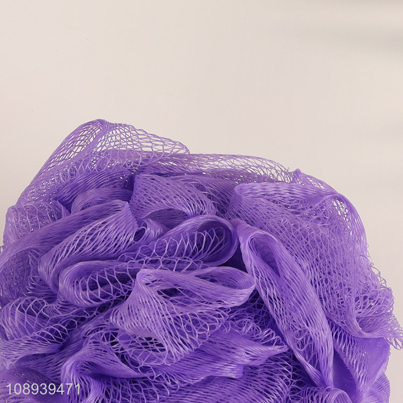 Most Popular Mesh Bath Pouf Shower Scrubber for Deep Cleansing