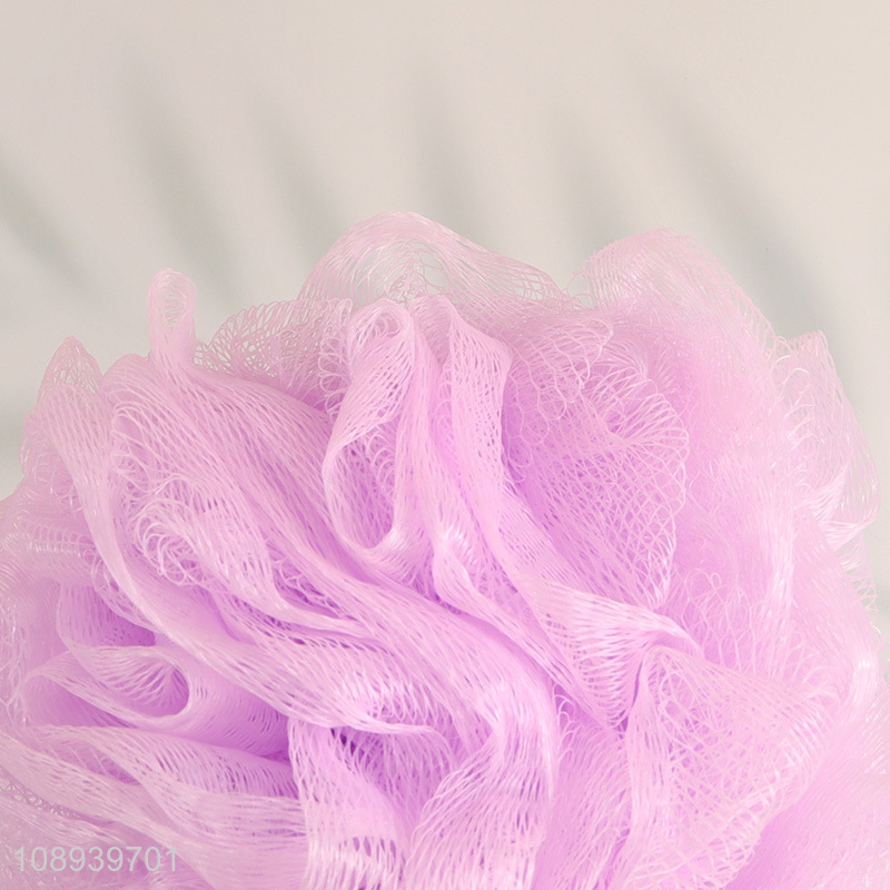 Hot Sale 4pcs Exfoliating Loofah Sponge Body Wash Puff Shower Puff