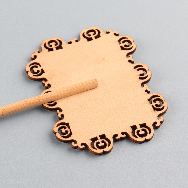 New Arrival Wooden Mini Chalkboard Signs Small Chalkboard Labels