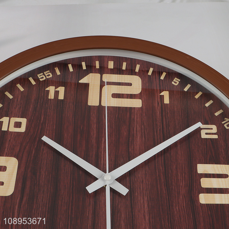 Most popular home decor round wall clock for living room