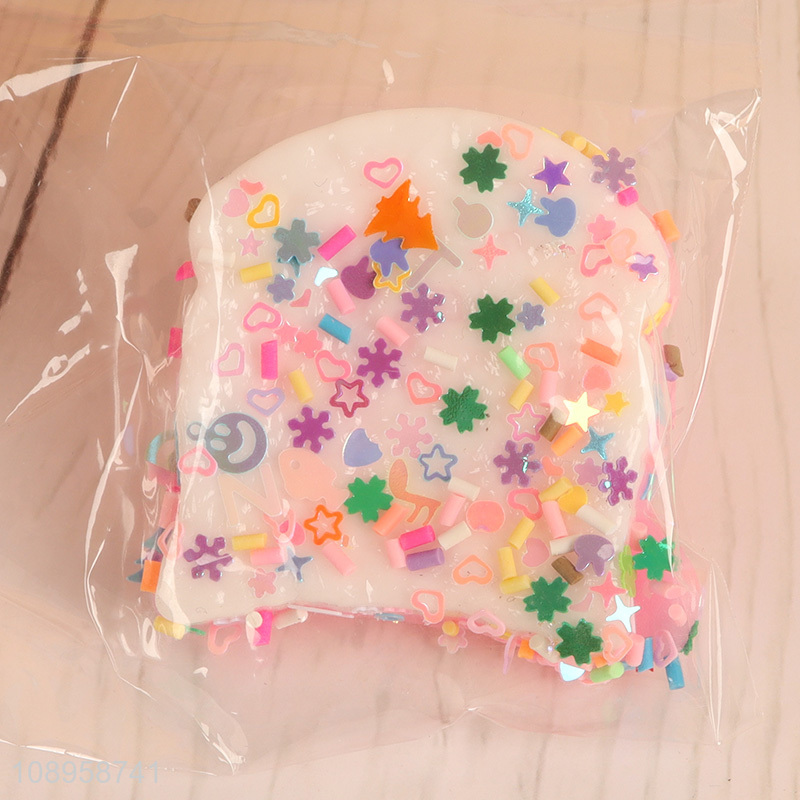 New arrival non-toxic bread tpr squishy toy for sale