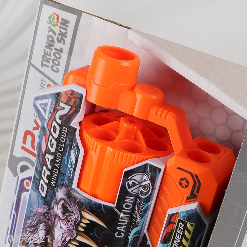 Popular products UV printing soft bullet gun toy kids shooting games