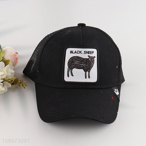 Wholesale 6 Panel <em>Baseball</em> <em>Cap</em> Breathable Mesh Trucker Hat for Men