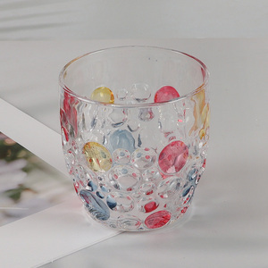 New Arrival 300ml Colored Glass Mug <em>Wine</em> Glasses Modern Whisky <em>Cup</em>