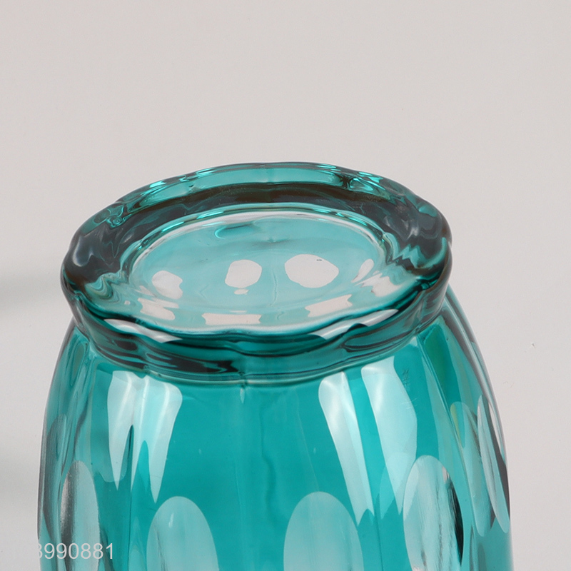 Hot Sale Colored Wine Glasses Stemless Wine Cup for Home Restaurant