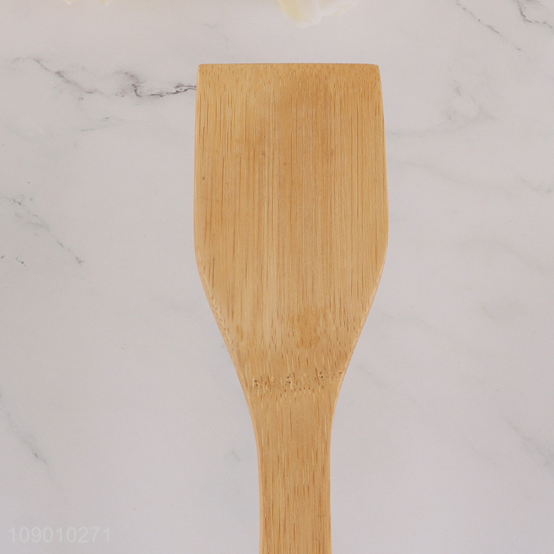Online wholesale home restaurant bamboo cooking kitchen utensils spatula