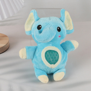 Hot products elephant shape cartoon <em>plush</em> squeeze ball toys