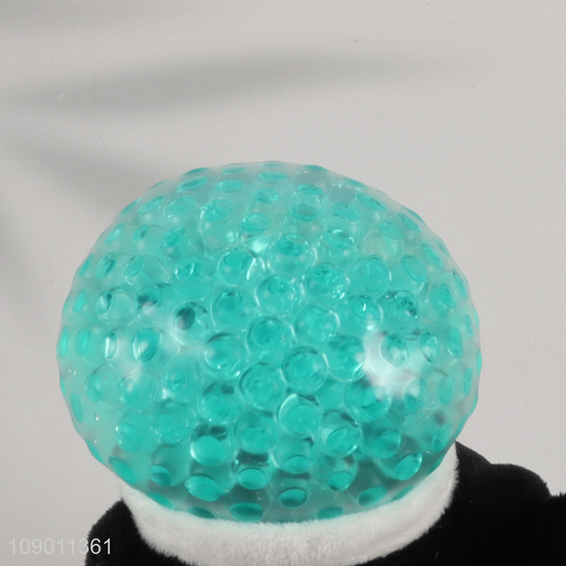 Factory supply cartoon penguin shape squeeze ball toy stress relief toys