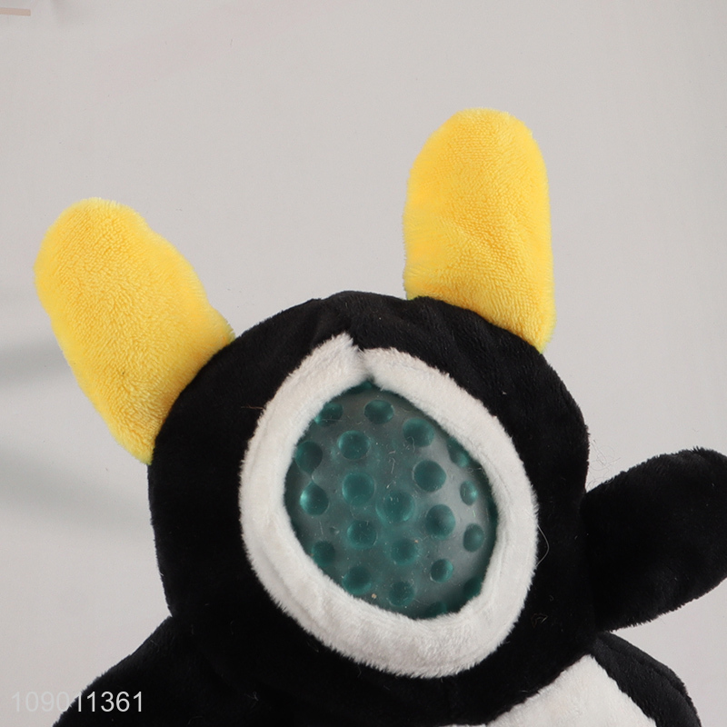 Factory supply cartoon penguin shape squeeze ball toy stress relief toys
