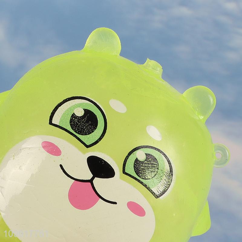 Hot selling cartoon tpr kids adult anti-stress squeeze toys wholesale