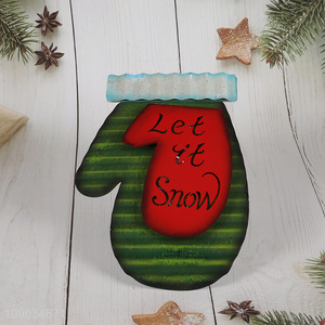 New Product Light Up Hanging <em>Metal</em> Christmas Gloves Christmas Tree <em>Ornaments</em>