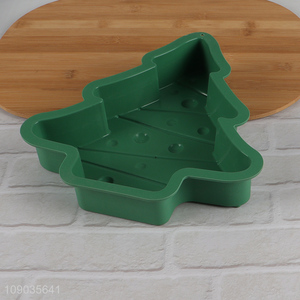Factory Price Christmas Tree Shaped Silicone Cake Molds Silicone <em>Baking</em> <em>Tools</em>