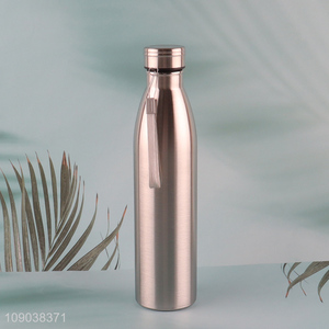 Hot selling <em>stainless</em> <em>steel</em> portable water bottle drinking bottle wholesale