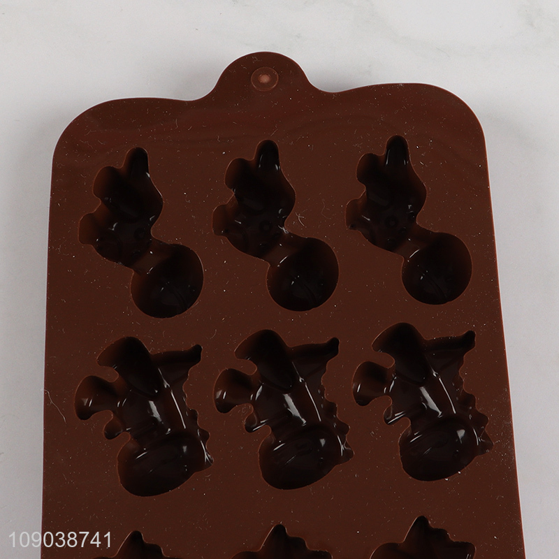 Wholesale Silicone Chocolate Candy Molds 12-Cavity Reusable Baking Molds