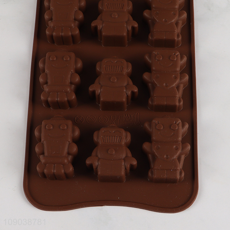New Product 12-Cavity Non-Stick Flexible Silicone Chocolate Candy Molds