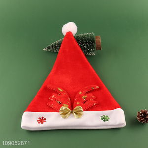 Factory Price Cute Santa <em>Hat</em> <em>Christmas</em> <em>Hat</em> for Adults & Kids
