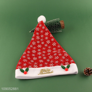 Wholesale Cute <em>Christmas</em> <em>Hat</em> Unisex Santa <em>Hat</em> Festive Party <em>Hat</em>