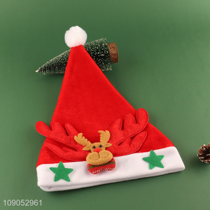 Factory Price Cute <em>Christmas</em> <em>Hat</em> Santa <em>Hat</em> for Kids and Adults