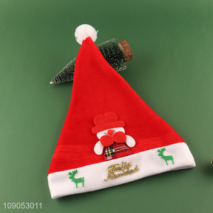 New Arrival Unisex Santa <em>Hat</em> <em>Christmas</em> <em>Hat</em> Xmas Holiday <em>Hat</em>