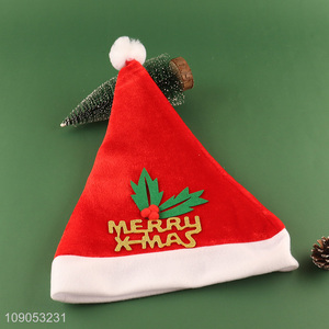 Factory Price Cute Santa <em>Hat</em> <em>Christmas</em> <em>Hat</em> Winter Holiday <em>Hat</em>