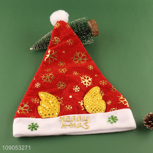 Good Quality Unisex Santa <em>Hat</em> <em>Christmas</em> <em>Hat</em> Xmas Holiday <em>Hat</em>
