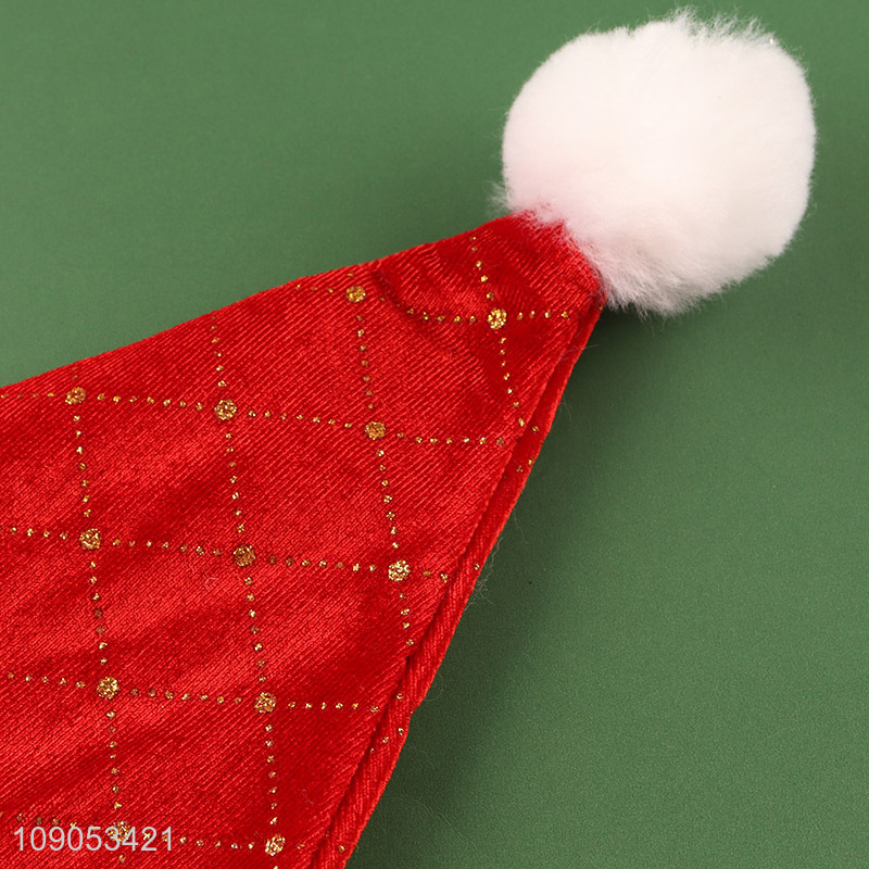 Wholesale Cute Christams Hat Unisex Santa Hat New Year Party Hat
