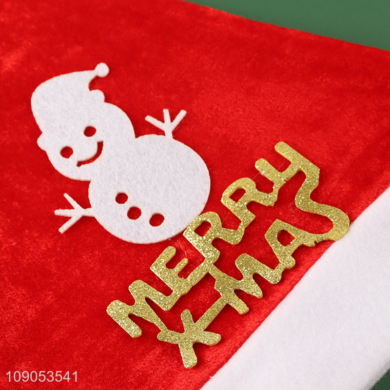 Good Quality Unisex Non-Woven Santa Hat Christmas Party Favors