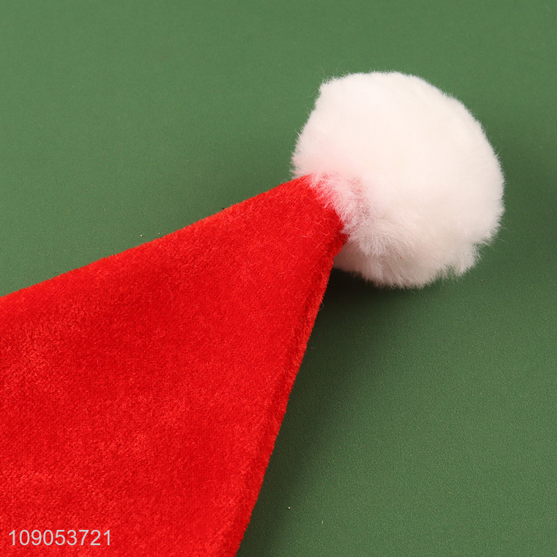 Good Quality Cute Christmas Hat Non-Woven Santa Hat for Kids