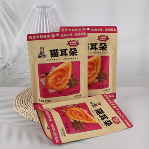 Hot items Chinese snacks cat ear shape puffed <em>food</em> spiced snack