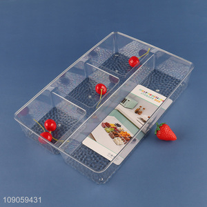 Factory Price Clear Plastic Storage Bins Multi-Function Desktop <em>Organizers</em>