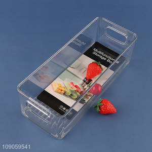 Factory Price Clear Plastic Storage Bins Food Snacks Fruit <em>Organizers</em> Bins