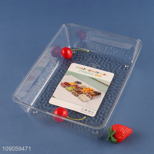 Good Quality Clear Plastic Storage Bins Food Snacks <em>Organizers</em> Bins