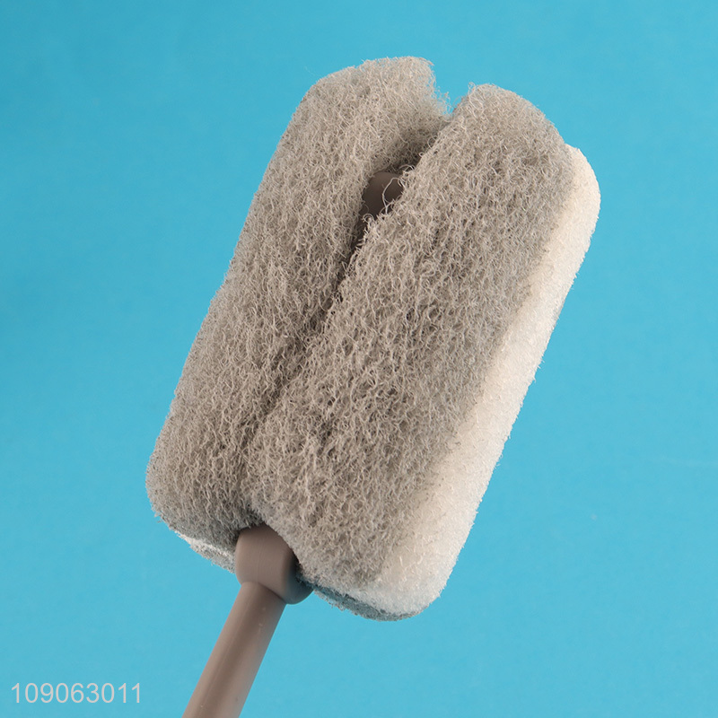 High Quality Long Handle Sponge Bottle Brush Sponge Cleaning Brush for Cups