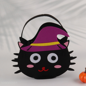 New Arrival Halloween Trick or Treat Gift Bags Halloween Felt Candy Bags