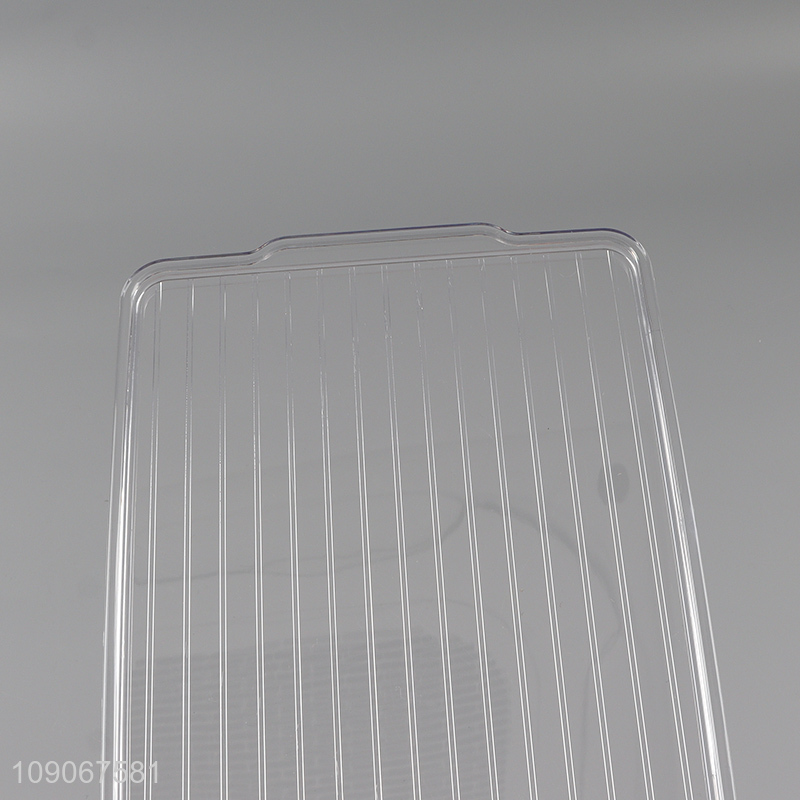 China supplier clear plastic storage box storage bin with lid&handle