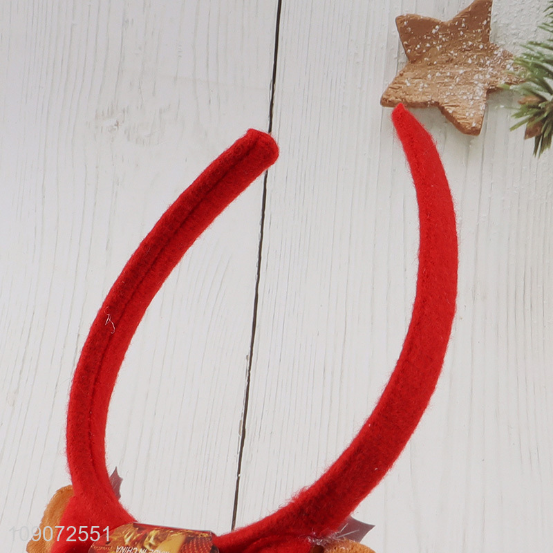 Low price adult decorative Christmas hair hoop for Christmas party
