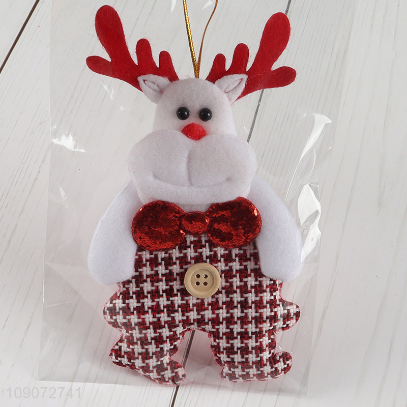 Top selling reindeer shape Christmas hanging ornament Christmas decoration