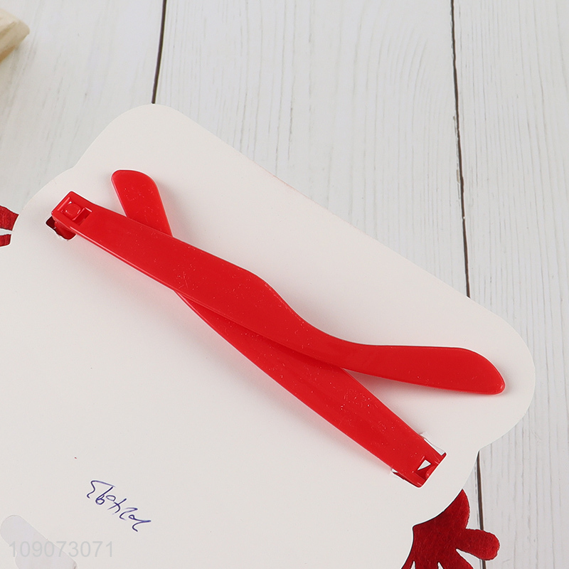 Yiwu market reindeer shape  party supplies Christmas glasses for sale