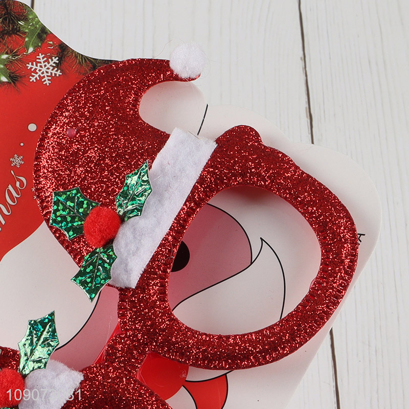 Online wholesale  party supplies Christmas glasses Christmas decoration
