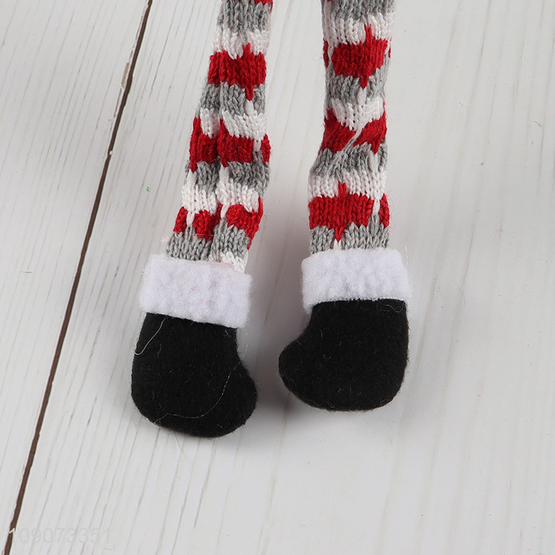China wholesale long legs Christmas hanging ornament Christmas decoration